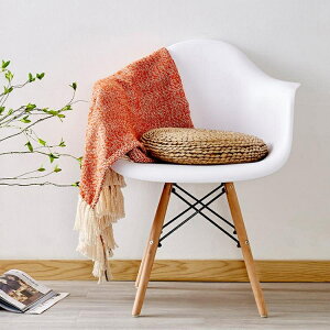 伊姆斯扶手椅子創意時尚現代簡約個性藝術凳子塑料靠背椅北歐餐椅 夏洛特居家名品