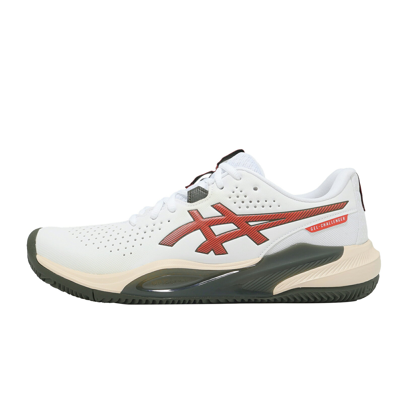 Asics 亞瑟士 網球鞋 匹克球鞋 GEL-Challenger 15 Clay 男鞋 紅土 1041A508104