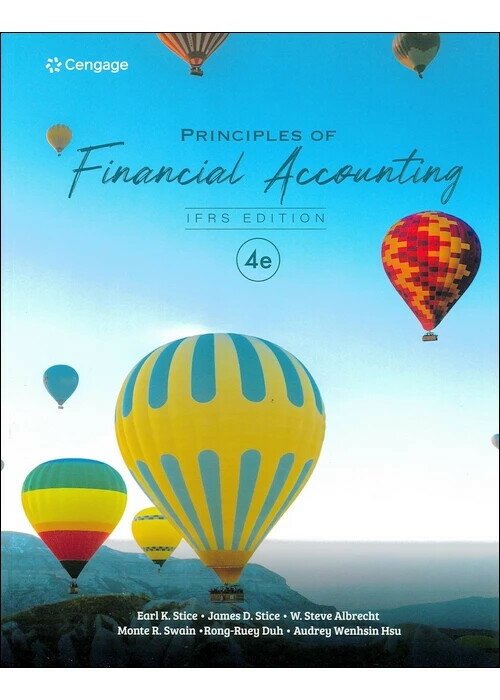 Principles of Financial Accounting 4/e IFRS Edition (4版) Earl K. Stice 2025 Cengage
