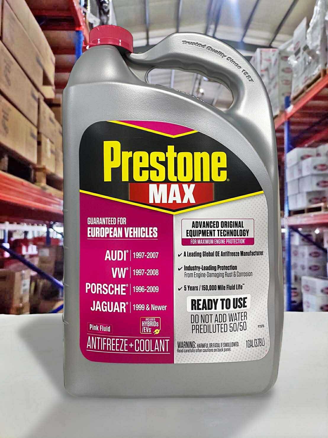 『油工廠』PRESTONE MAX AF6410 水箱精防凍液歐系車50% 長效型3.78L AF 6410