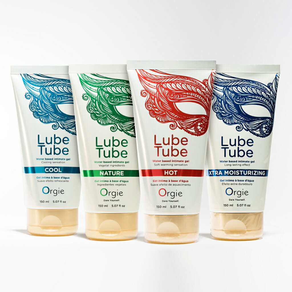 葡萄牙 ORGIE Lube Tube Cool 冰爽 HOT 熱感 天然 植萃 潤滑液 耐久 150ml 水溶性