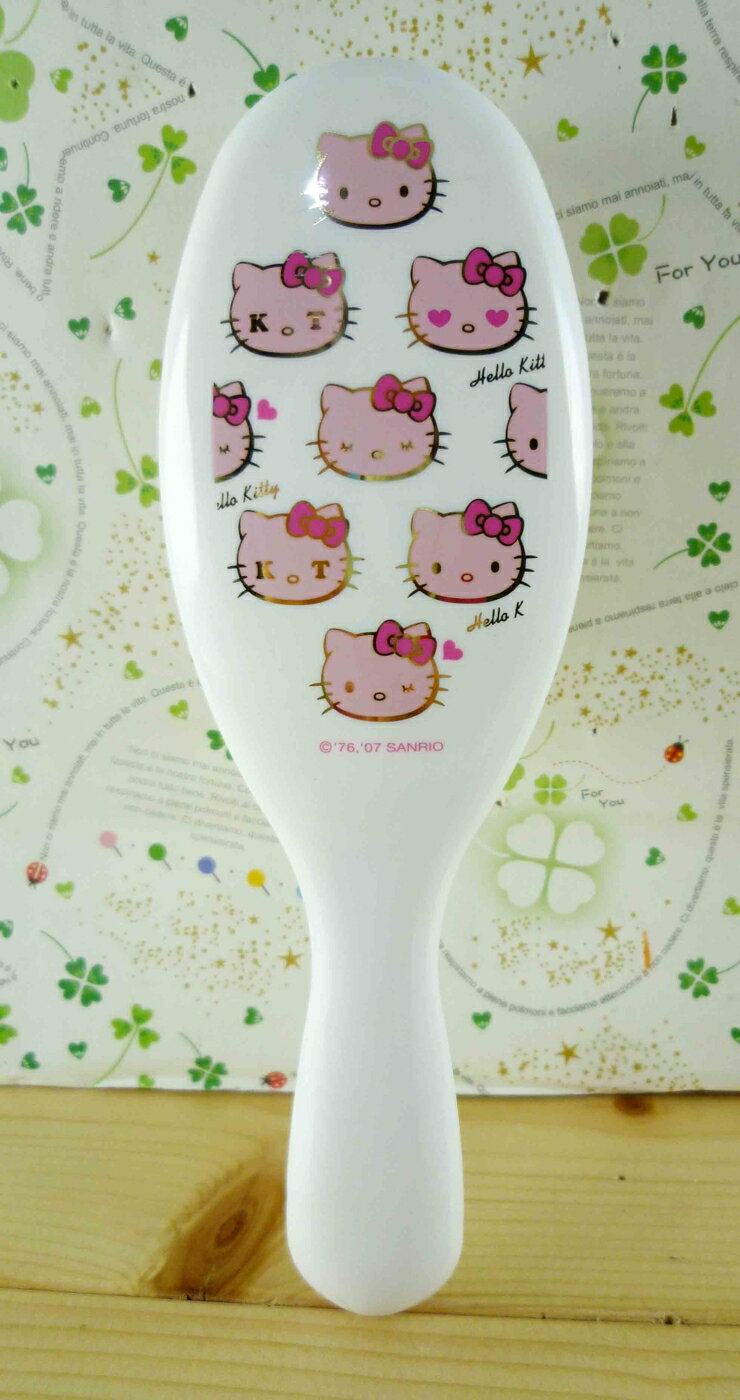 【震撼精品百貨】Hello Kitty 凱蒂貓-KITTY髮梳-白臉 震撼日式精品百貨