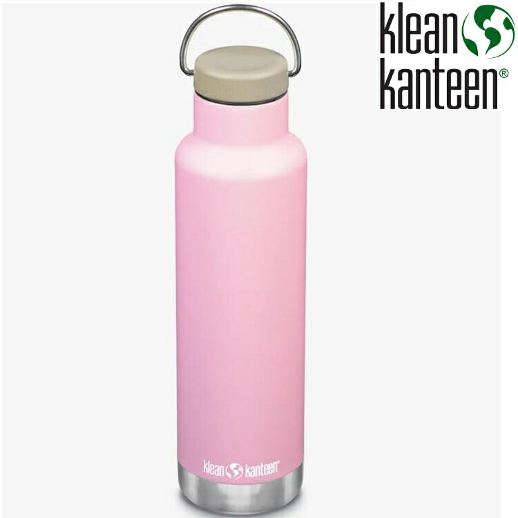 Klean Kanteen Classic Insulated 窄口不鏽鋼保溫瓶 20oz/592ml K20VCPPL LT 粉荷