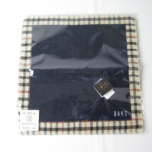 DAKS 英國 專櫃品牌 日本製 毛巾手帕 交換禮物 DAKSHANKIE11