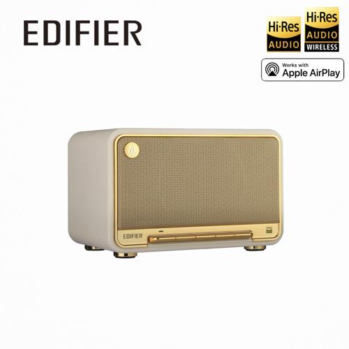 EDIFIER D32 藍芽串流喇叭 白荔枝紋原價5690(省490)