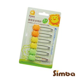 Simba小獅王辛巴辛巴造型別針-6入(S1722) 72元