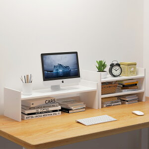 桌上置物架簡易架類學生簡約現代收納省空間辦公室桌面多層小書架