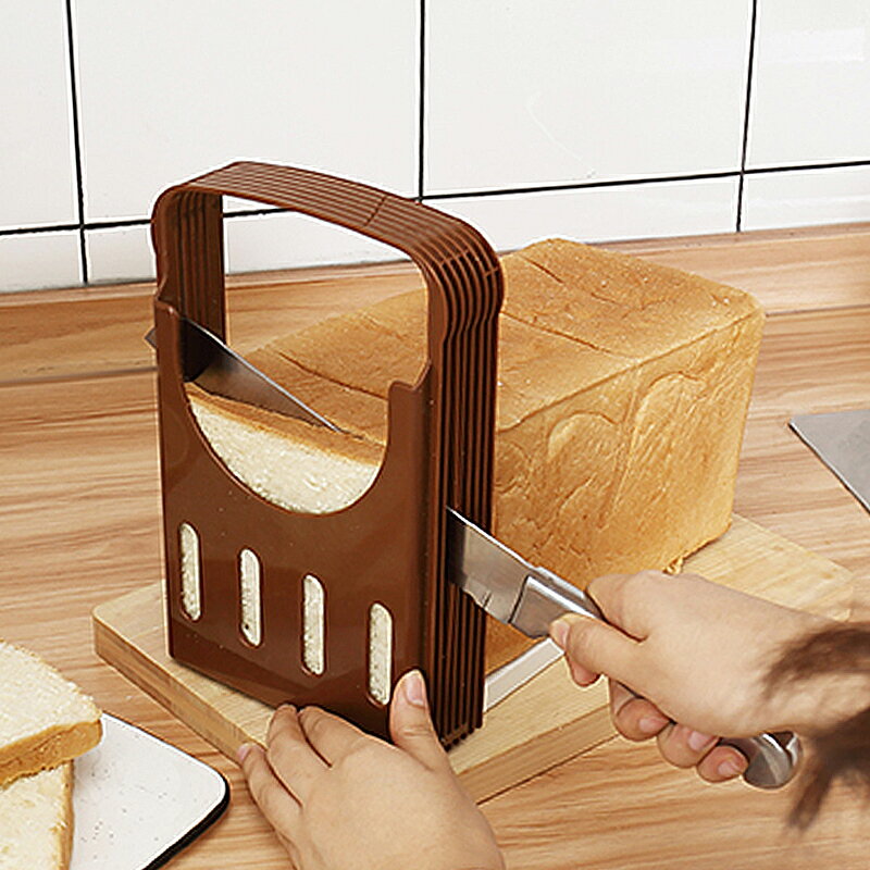 NIHESHI面包切片器 吐司切片器 切割架切面包機DIY烘焙用品