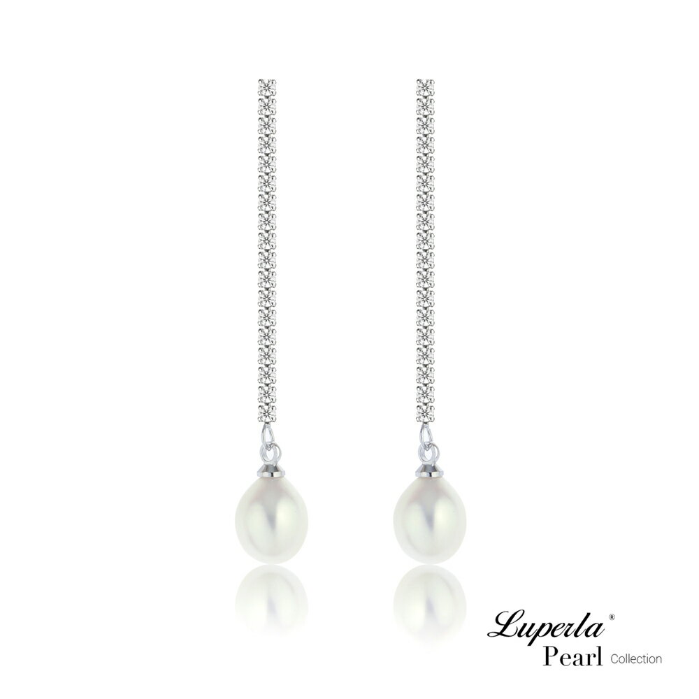 大東山珠寶 天然淡水珍珠耳環 靈動如詩 925銀