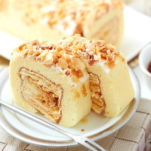 【不二緻果-高雄不二家】冠軍雙星含運套組(真芋頭+拿破崙派) 1