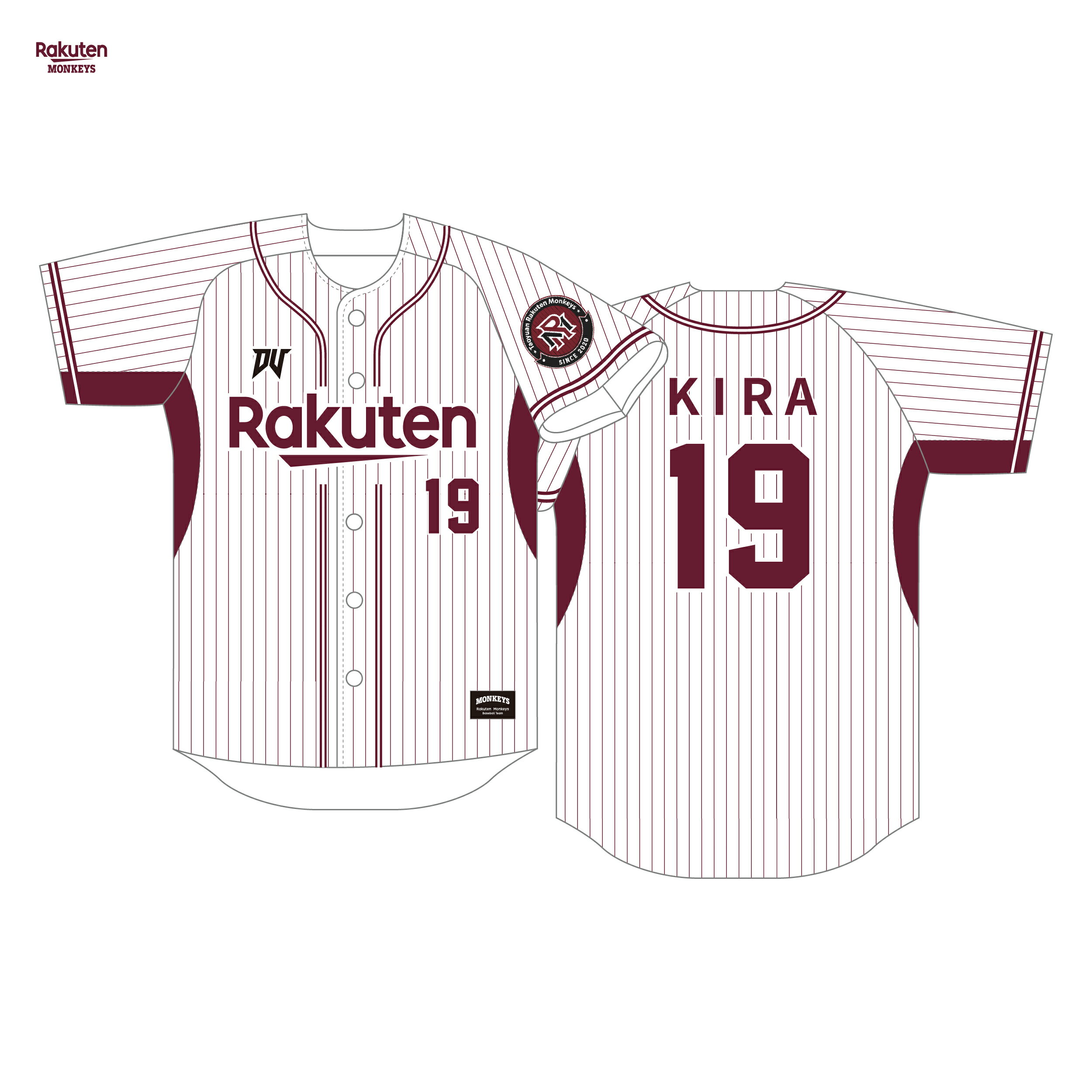 RKG主場背號球衣 #19 KIRA