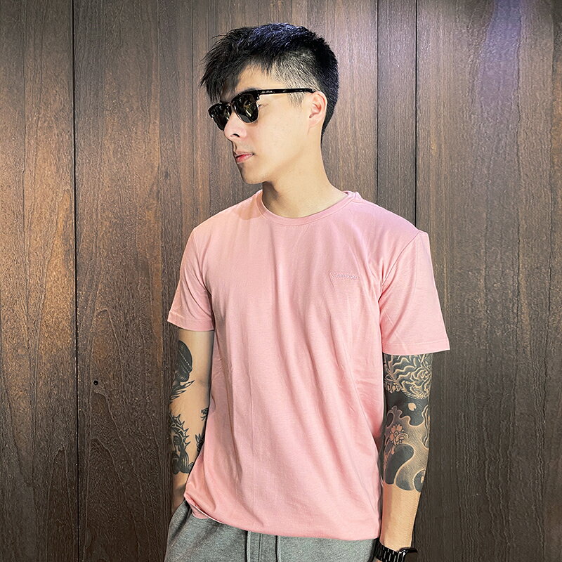美國百分百【美國真品】Calvin KleinT恤 CK 短袖 T-shirt 小logo 短袖 男 雙色 AS56