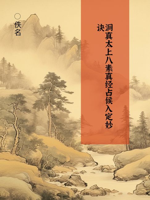 洞真太上八素真經占候入定妙訣【電子書】
