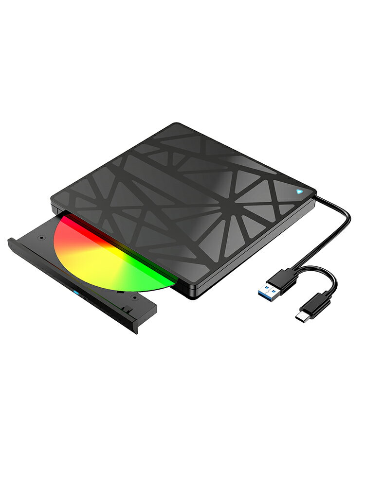 外接光碟機 光碟機 外接光碟 【讀取款】華為通用行動外接CD/DVD光碟機HUAWEI筆記本電腦USB光碟機『cyd23763』
