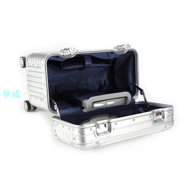 全鋁鎂合金拉桿箱攝影金屬行李箱男登機箱旅行女機長箱洗眉機外盒