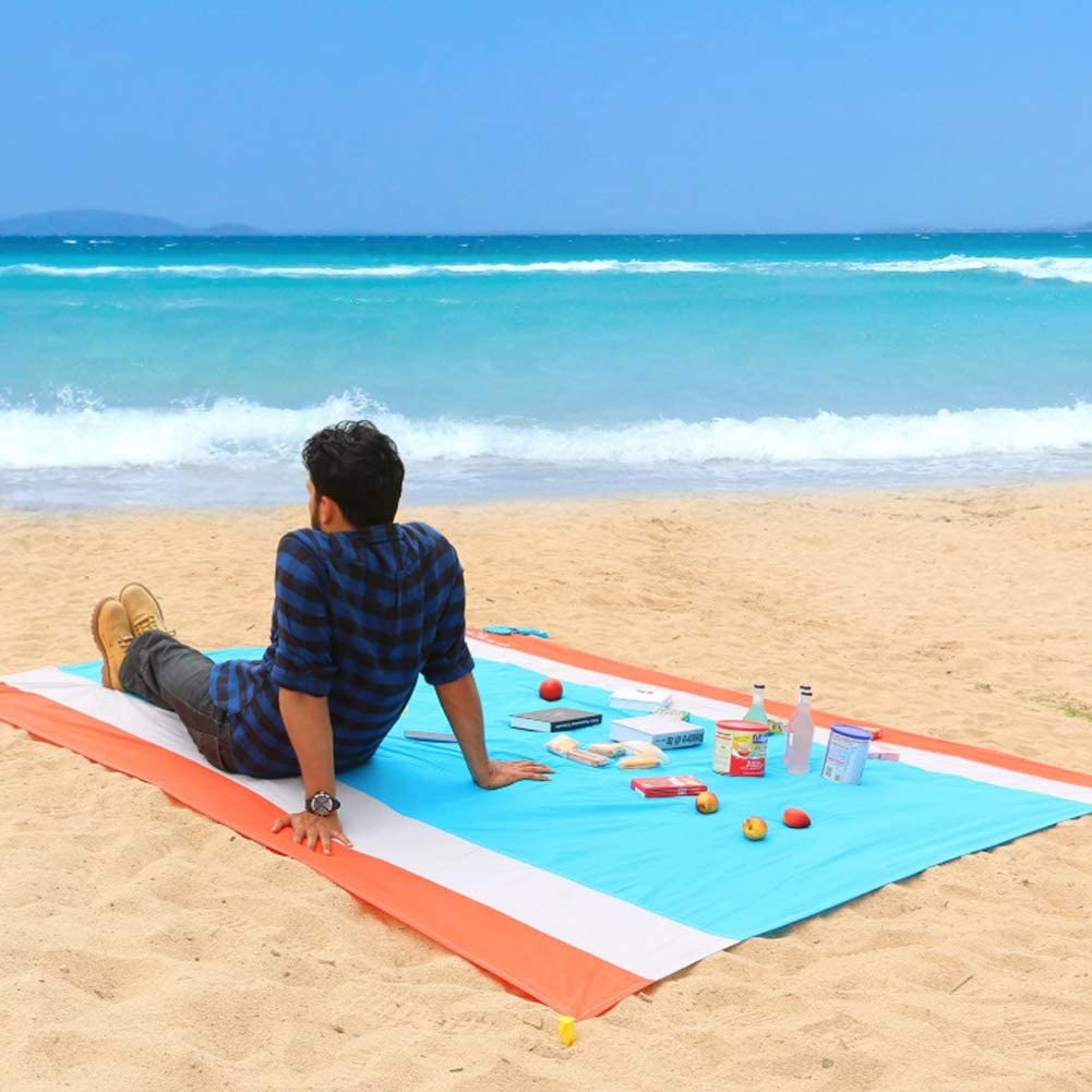 beach picnic blanket