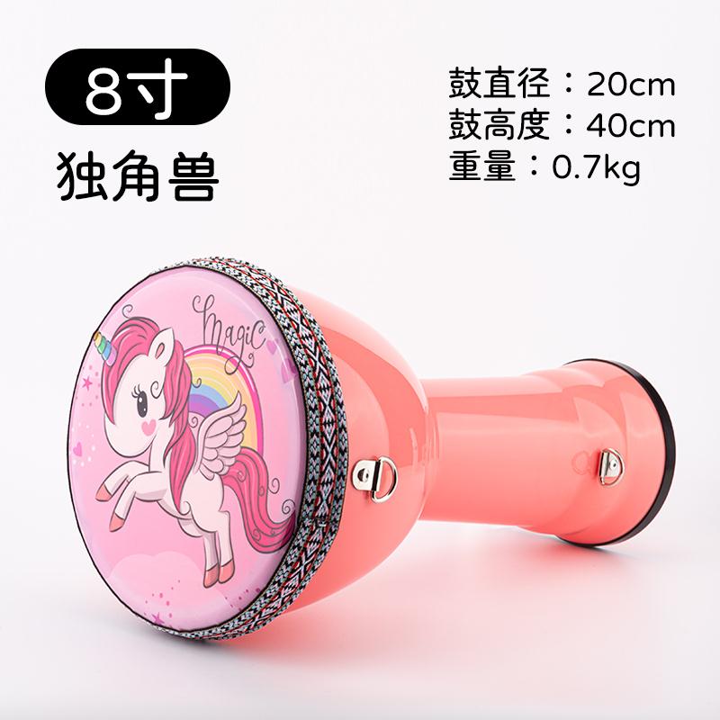 非洲鼓 手打鼓 金盃鼓 非洲鼓麗江手鼓8寸10寸12寸山羊皮手鼓幼稚園初學『ZW9933』