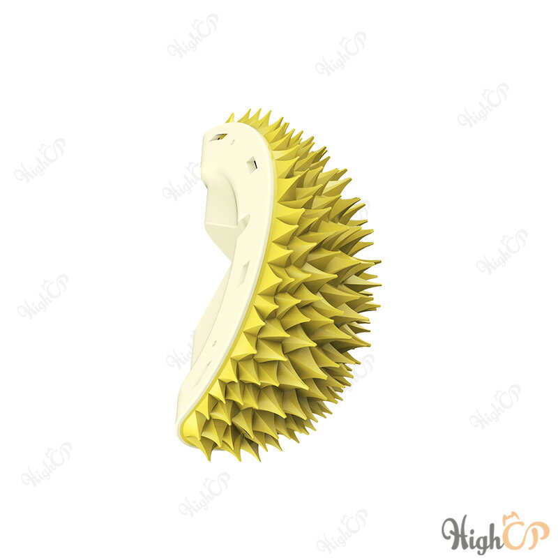 榴槤造型梳 多功能榴槤玩具 蹭毛器 榴槤蹭毛器 除毛梳 榴槤蹭癢梳 理毛梳 貓除毛梳 貓玩具【23030121】 0