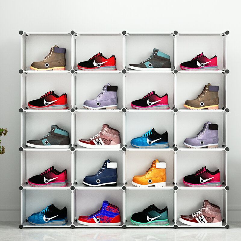 球鞋盒收納盒子透明籃球鞋子收納神器鞋墻亞克力AJ鞋盒收藏展示柜