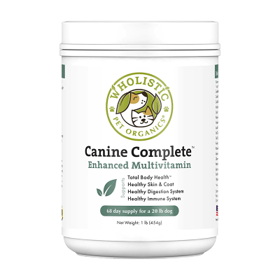 【Wholistic Pet Organics 護你姿】綜合維生素 全齡犬 寵物保健 幫助成長 健康發育 維持活力_1LB