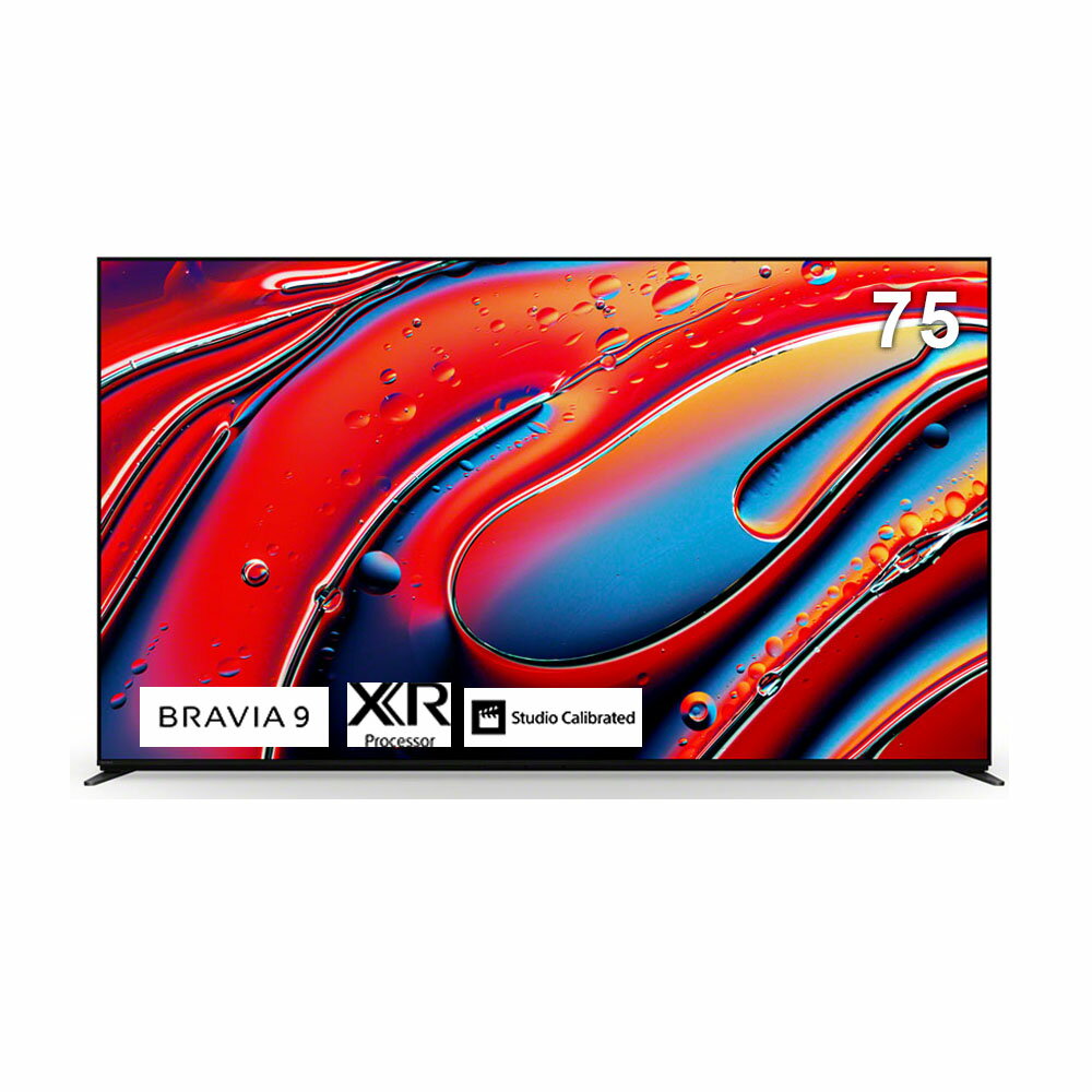 SONY 索尼 BRAVIA 9 75型 XR Mini LED 4K HDR Google TV 液晶顯示器 /台 Y-75XR90｜領券最高折$220