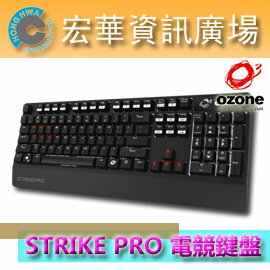 <br/><br/>  OZONE STRIKE PRO USB機械式/全白背光式/電競鍵盤/茶軸/棕軸/紅軸<br/><br/>