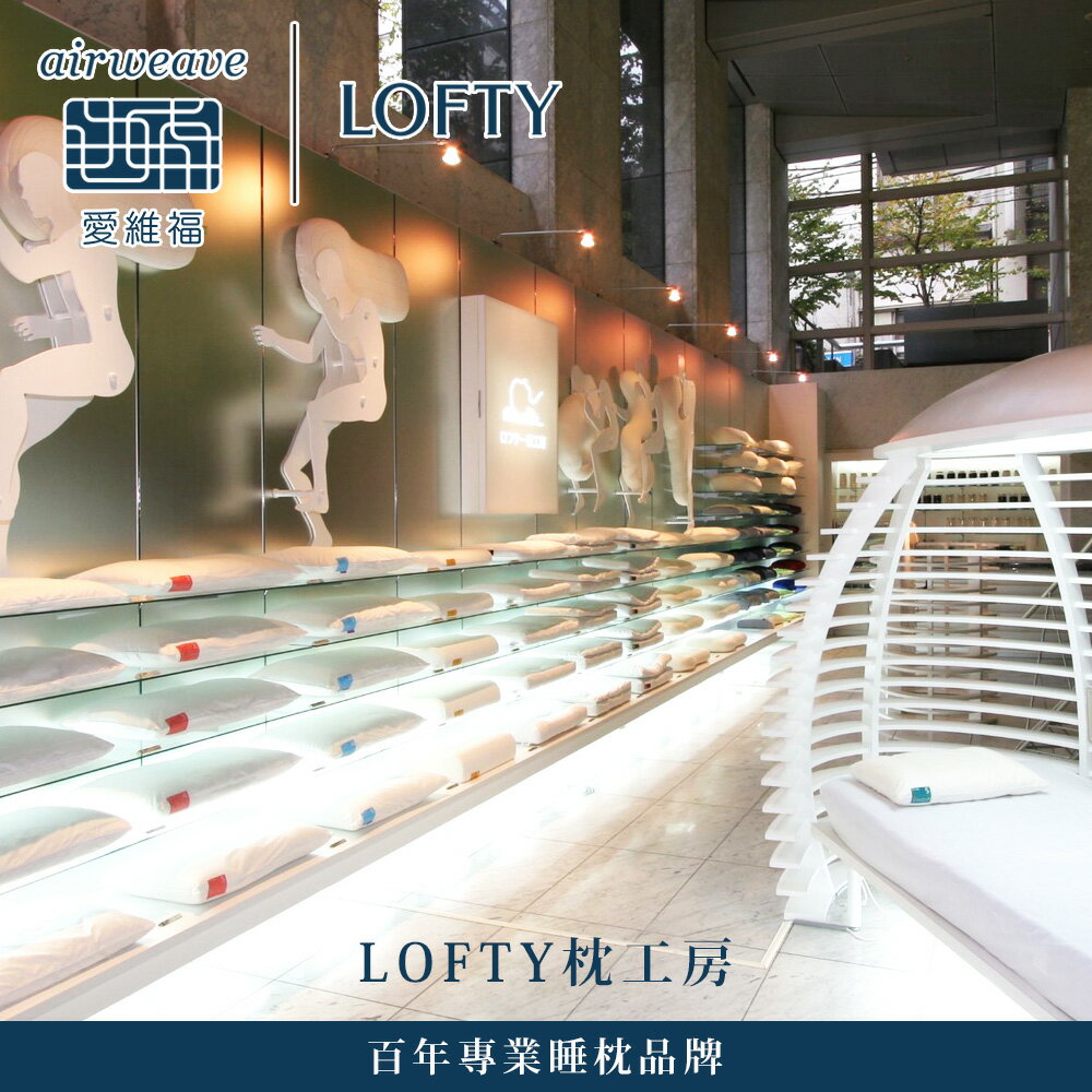LOFTY 枕工房｜airweave 愛維福 雙面快眠枕 (百年專業睡枕品牌 透氣可水洗 支撐力佳 分散體壓) 6