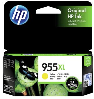 【E平臺】HP㊣原廠墨水匣 L0S63AA藍色 / L0S69AA黃色 / L0S66AA紅色 高容量(約印1600頁) 墨水夾 NO.955XL 顏色任選 955XL 適用HP OfficeJet Pro 7720/7740/8210/8720/8730