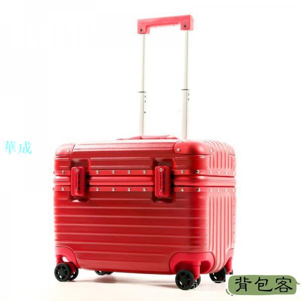 【上翻蓋行李箱】熱銷 上翻蓋機長箱 登機箱16寸18寸20寸萬向輪 胖胖箱 鋁框攝影箱 小型行李 1