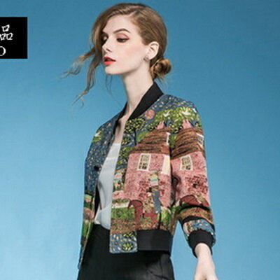 現貨+預購 棒球外套 短款夾克-優雅修身透氣亞麻女外套72aq23【獨家進口】【米蘭精品】
