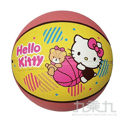HELLO KITTY 3號兒童籃球 A101【九乘九購物網】