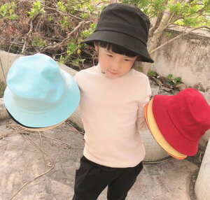 兒童韓式漁夫帽 盆帽 遮陽防曬帽