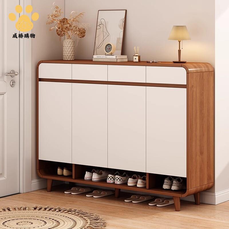 免運 快速發貨 鞋櫃 家用門口 大容量2025新款入戶玄關櫃 一體室內靠墻收納儲物鞋架【WS103】