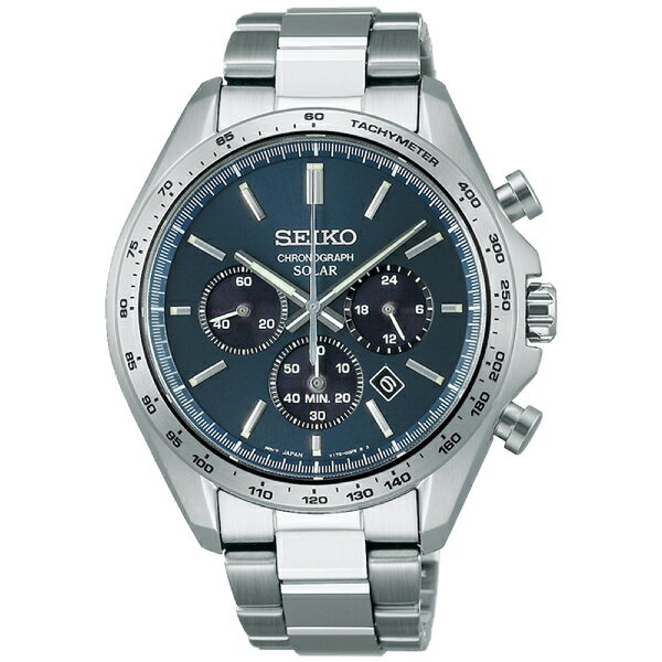 seiko SK037 精工錶 SK037 V175-0FA0B / SBPY163J 簡約時尚三眼計時太陽能腕錶 / 藍 42.2mm｜樂天領券折300★全館特惠中★指定刷卡回饋10%