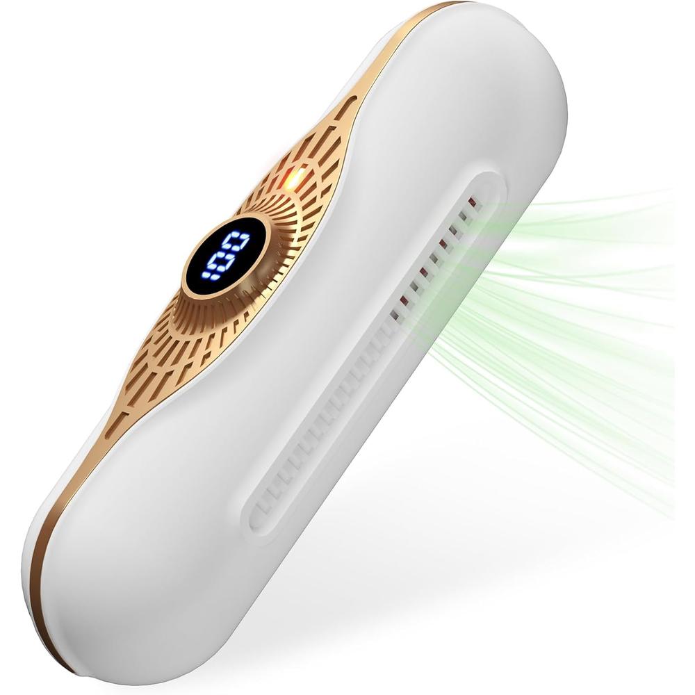 【日本代購】Tesiplz USB充電式冰箱除臭器｜多功能臭氧發生器｜除菌保鮮＋空氣淨化 金色