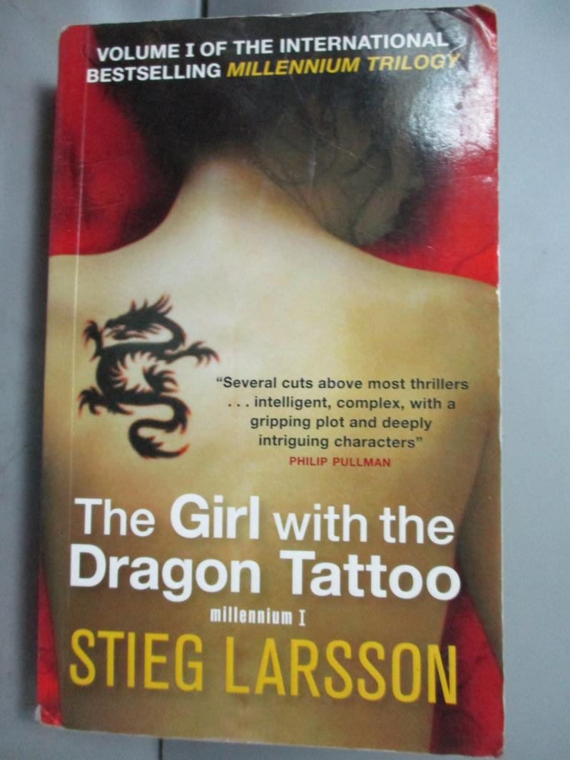 【書寶二手書T9／原文小說_JGJ】The Girl with the Dragon Tattoo_Stieg Lars