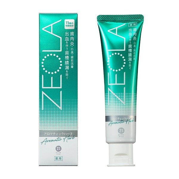 ZEOLA牙周全效牙膏 芳香草本 100Ｇ/條★愛康介護★