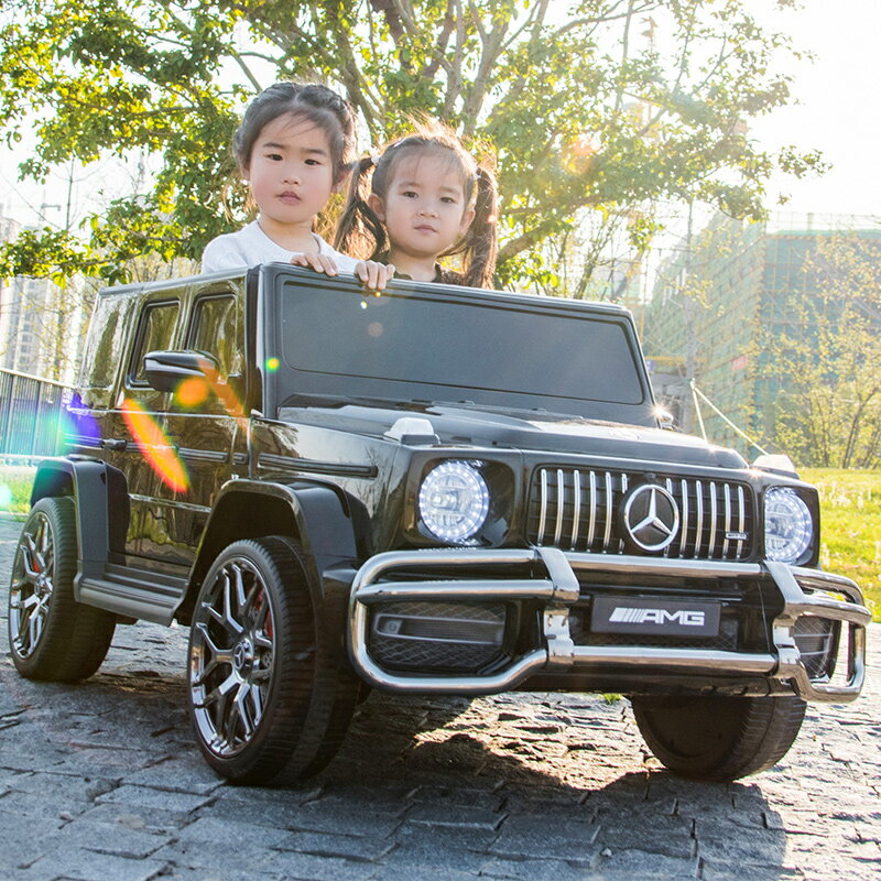 奔馳大g兒童電動車四輪寶寶玩具汽車可坐人小男孩女孩雙座越野車