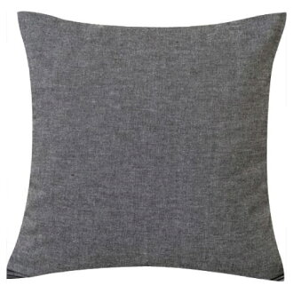 45x45抱枕套 純棉 HOME2 BK