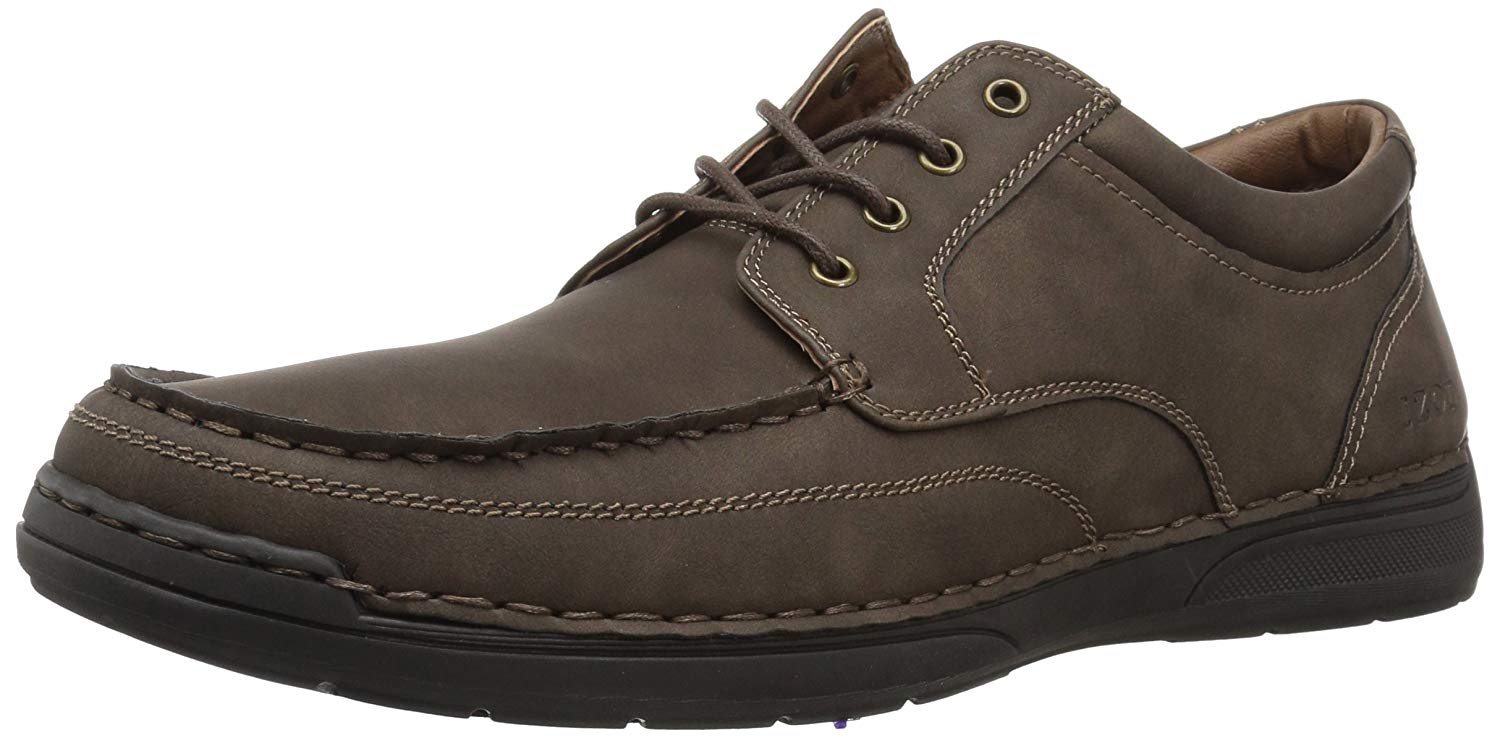 UPC 888672174607 product image for Izod Mens Freeman Leather Closed Toe Boat Shoes, Brown, Size M070 M Us | upcitemdb.com