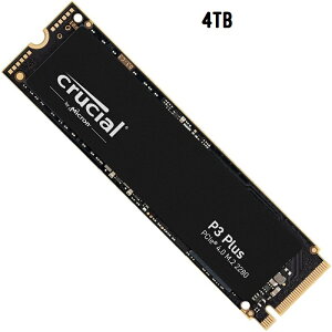 【最高折200+4%回饋】Micron 美光 Crucial P3 Plus 4TB/Gen4 M.2 SSD 固態硬碟