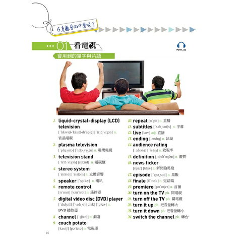 實境式照單全收!圖解單字不用背:全場景1500張實境圖解讓生活中的人事時地物成為你的英文老師(附MP3) 6