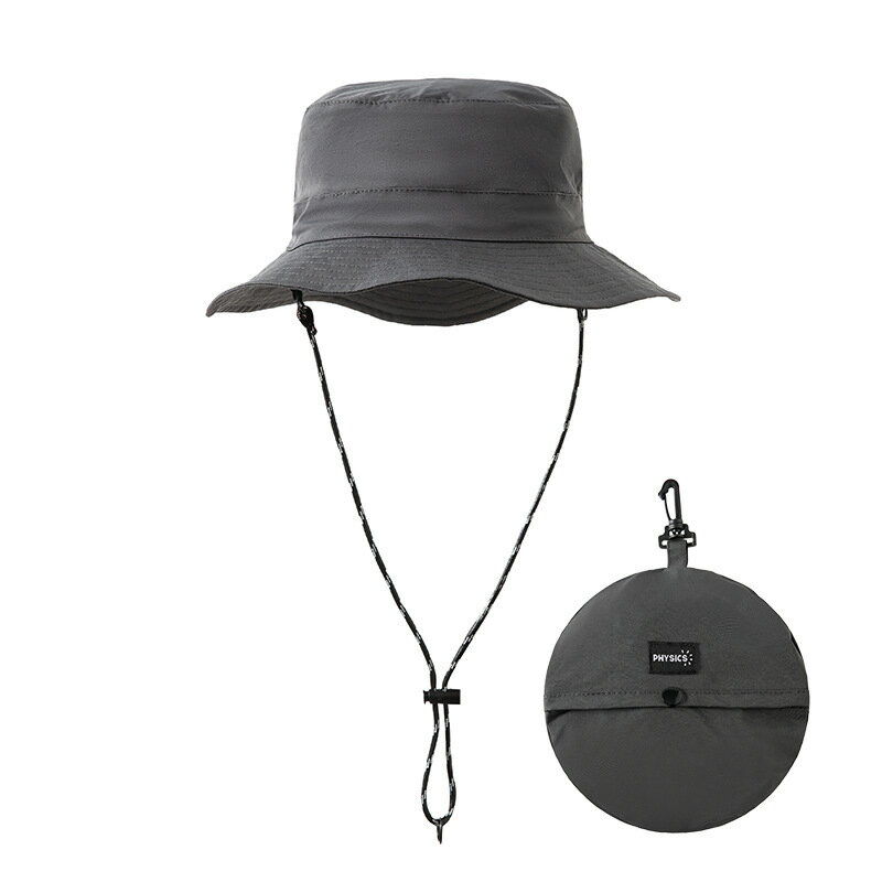 【巴黎精品】現貨+預購 防曬帽漁夫帽遮陽帽大帽簷戶外登山透氣速乾-日系可收納女帽子6色a1ay9