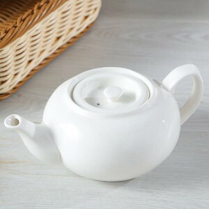 茶壶 1-2個茶壺餐廳飯店耐高溫泡茶水壺酒店大容量單壺茶杯耐高溫包郵