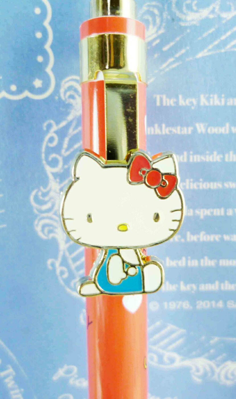 【震撼精品百貨】Hello Kitty 凱蒂貓 KITTY自動鉛筆-白紅金 震撼日式精品百貨