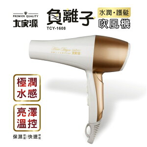 【大家源】福利品 TCY-1608負離子水潤護髮吹風機