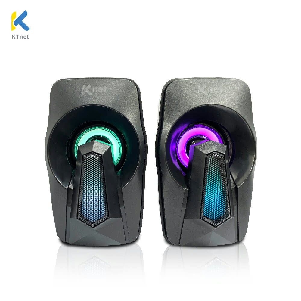 【KTNET】QB81 LED 二件式彩漾藍牙喇叭【三井3C】