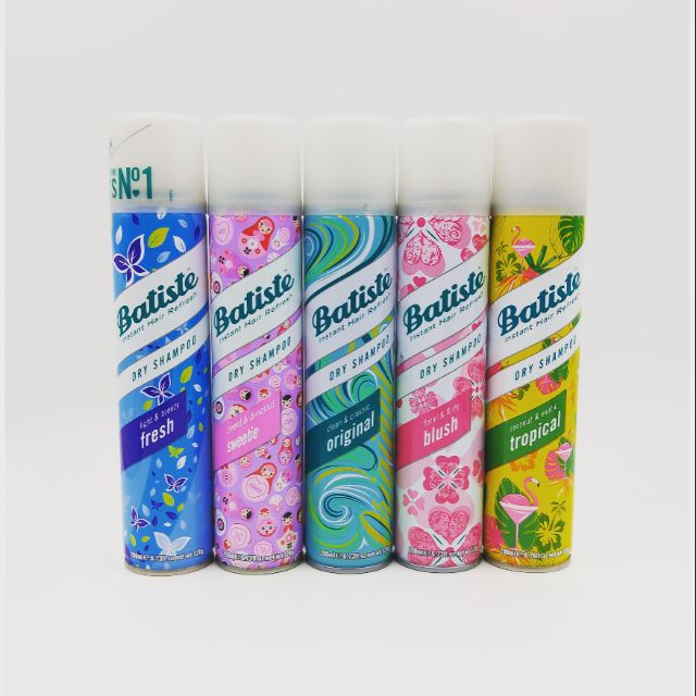 附發票✅【Batiste】超好用 秀髮乾洗髮200ml 花香/經典清新/椰香/蜜糖甜心