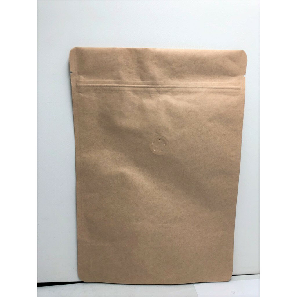(25個)一磅咖啡袋/氣閥咖啡袋/牛皮紙/單向透氣閥/拉鏈站立袋/濾泡式咖啡立袋/素色袋/專業