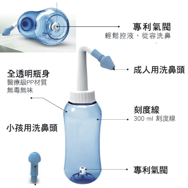 慧視 洗鼻器 SV-300 (未滅菌) 300CC / SV-500 (未滅菌) 500CC 2